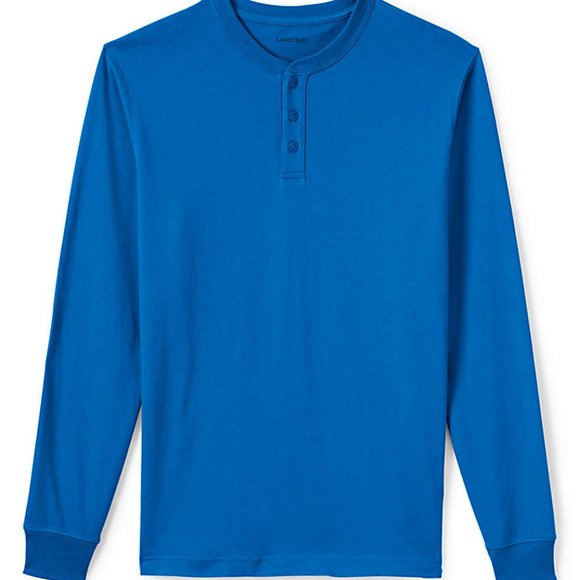 Lands' End Other - ‼️3/$20 Land’s End Super-T Blue Shirt